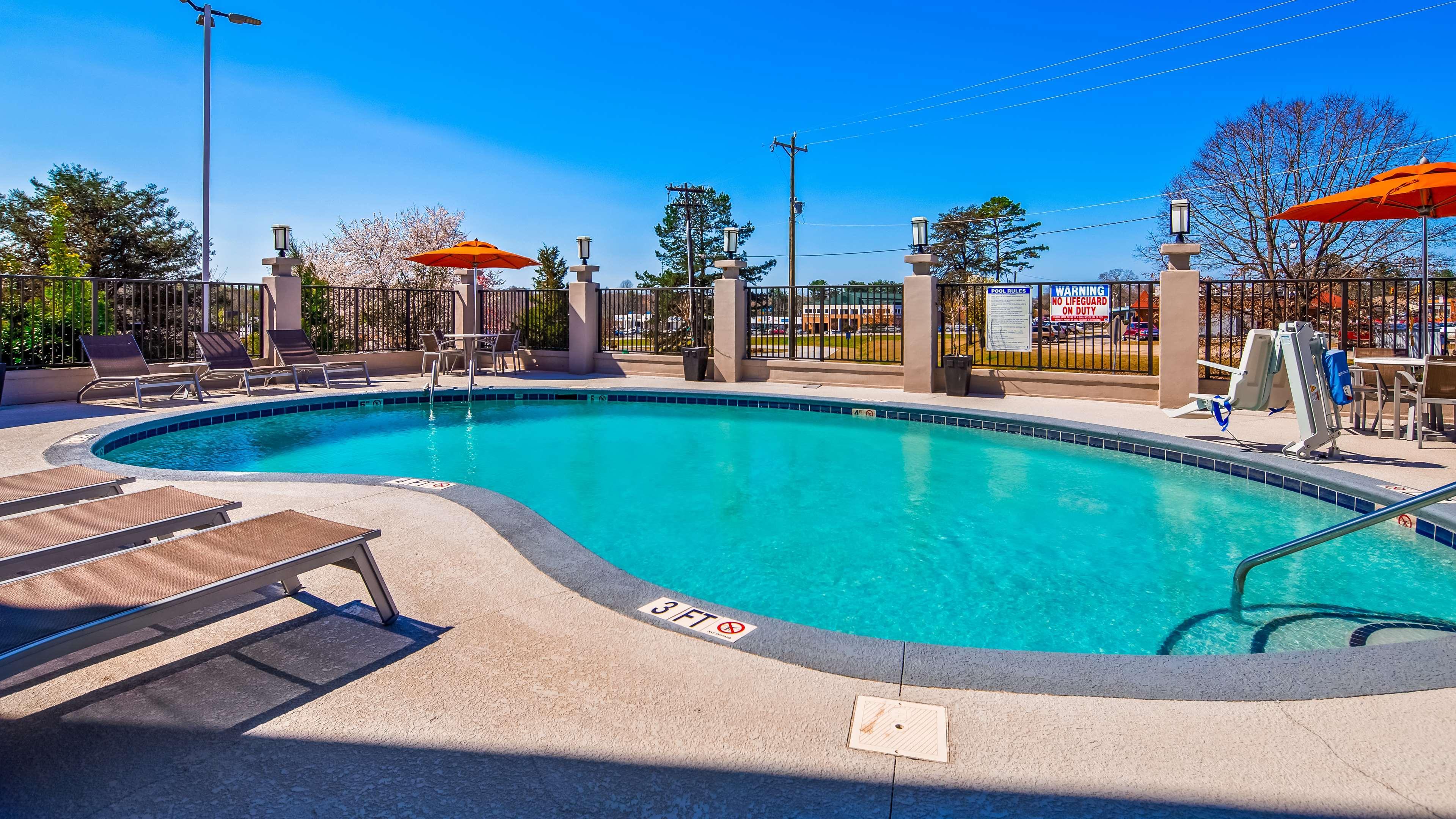 Best Western Travelers Rest/Greenville Eksteriør bilde
